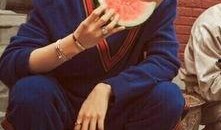 鹿晗吃瓜翻车