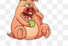 猪吃瓜的图片大全,猪吃瓜图片大全趣味盘点