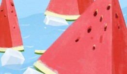 夏天的夜晚吃瓜吃桃子,桃子与西瓜的甜蜜邂逅