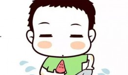 乖巧宝宝吃瓜头像,萌态十足，萌化你的心